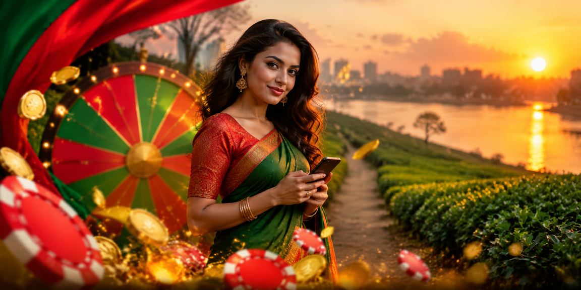 বগুড়ায় লাল-সবুজ রঙে round32 লাকি ড্র বেটিং